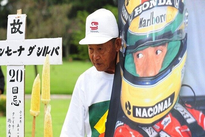 6 Hour Ayrton Senna Tour - The Greatest Formula 1 Drivers of all Time - Paulista Avenue’s Senna mural: art at highway-scale