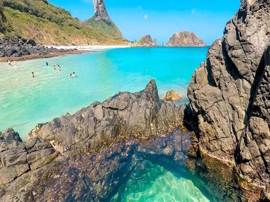7-Hour Island Adventure: Fernando de Noronha Ilhatour - Praia do Leão: big golden sands and laid-back beach viewing