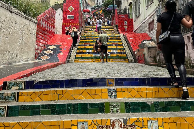 8 Hour Private Tour by Car in Rio de Janeiro - Escadaria Selarón: Free, Colorful, and Walkable