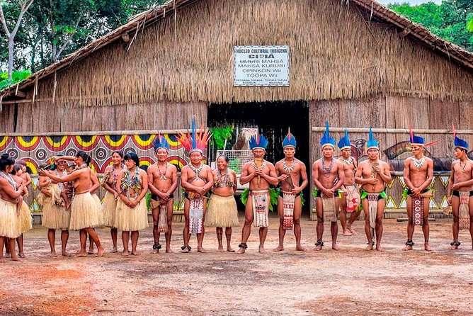 Amazon Experience: meet a native village and swim with porpoises - Indigenous community stop: dance, photos, and how to avoid awkward moments