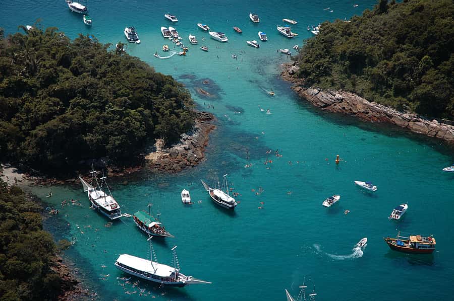 Angra dos Reis: 5-Stop Ilha Grande Speedboat Tour - Meeting at Estação Santa Luzia, then out by 11:30