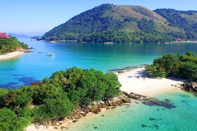 Angra dos Reis and Ilha Grande Tour in an Adventure Day - Praia de Freguesia de Santana: church grounds, trails, and old island layers