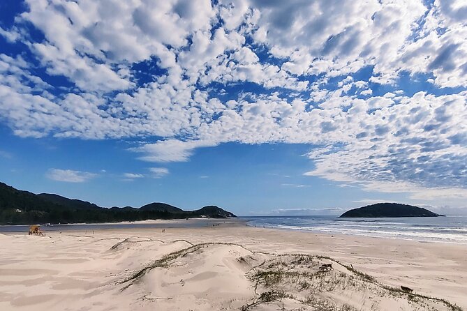 BEACH TOUR PRAIA DO ROSA, IMBITUBA AND GAROPABA - 10 Beaches - Stop 3: Praia dos Amores, calm, clear, and very easy to like