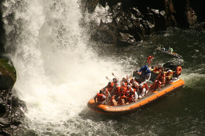 Brazilian Falls With Macuco Safari Boat - What to Bring for a Drenched Boat Day