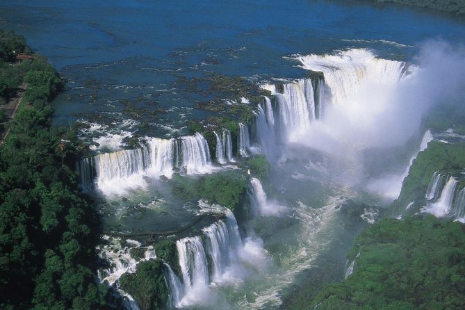 Brazilian Falls with Ticket and Transport (Foz do Iguaçu) - Ending at the top: stairs or the panoramic elevator, then Port Canoas