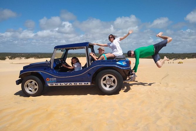 Buggy Ride - Genipabu + North Coast to Jacuma - Stop 3 at Lagoa de Jacuma: choosing your adrenaline at the lagoon