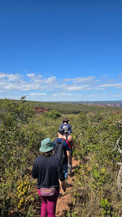 Chapada dos Guimarães:Cidade de Pedra + Vale do Rio Claro with Véu de Noiva - Price and value for $90, when the day includes real gear and guide time