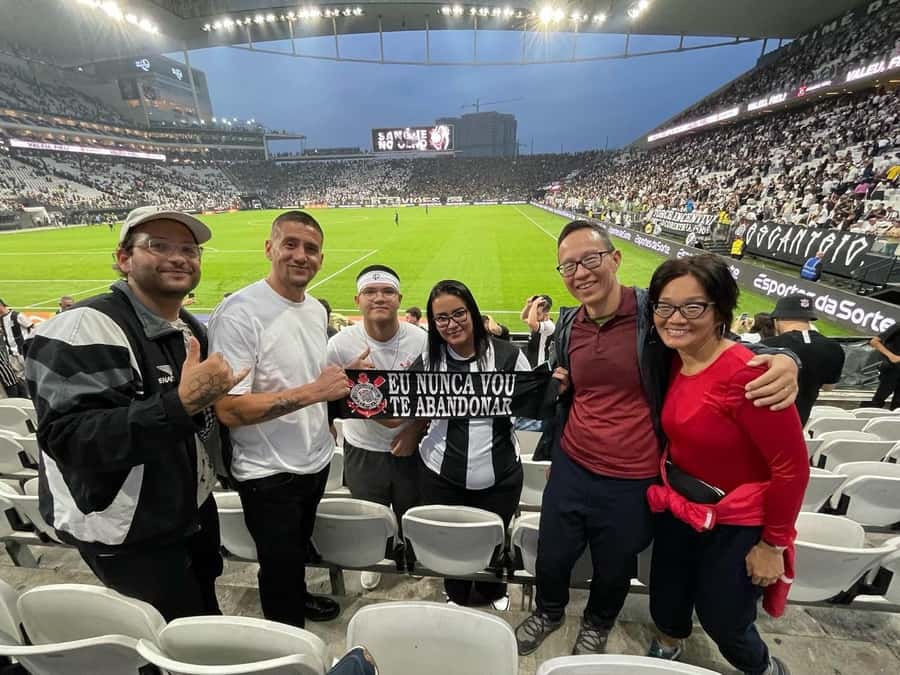 Corinthians Football Game Experience - The pre-game fan world outside the stadium