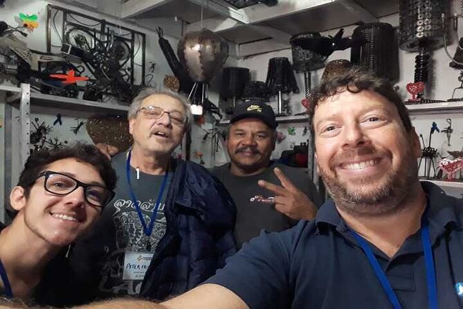 Discover The Second Largest Favela Of São Paulo & Its Brilliant Artists -Private - Stop 3 Berbéla’s mechanical workshop: turning scraps into art