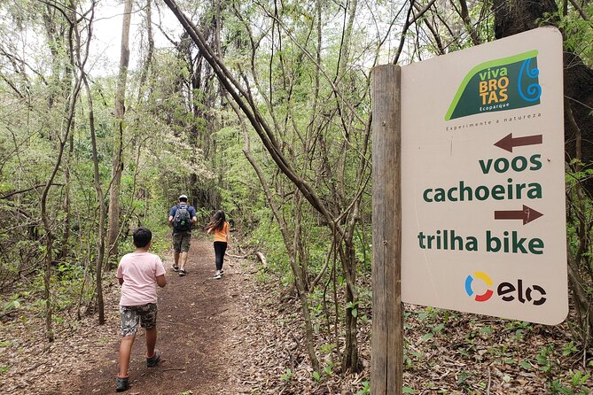 Entrance ticket to Viva Brotas Ecopark with lunch - The core experience, 1 hour of trail plus a waterfall moment
