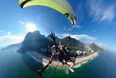 Experience Asa Delta or Parapente in the River