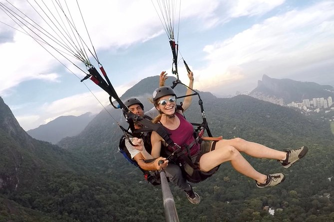 Experience Asa Delta or Parapente in the River - The flight: what it feels like when you actually launch