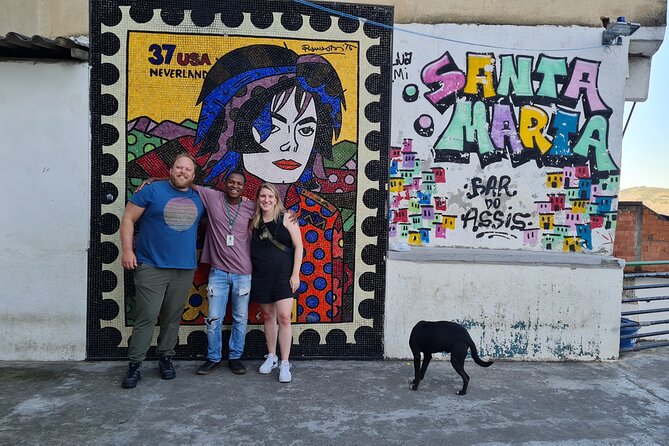 Favela tour Santa Marta with local guide - Michael Jackson statue area, crafts, and community crèche time