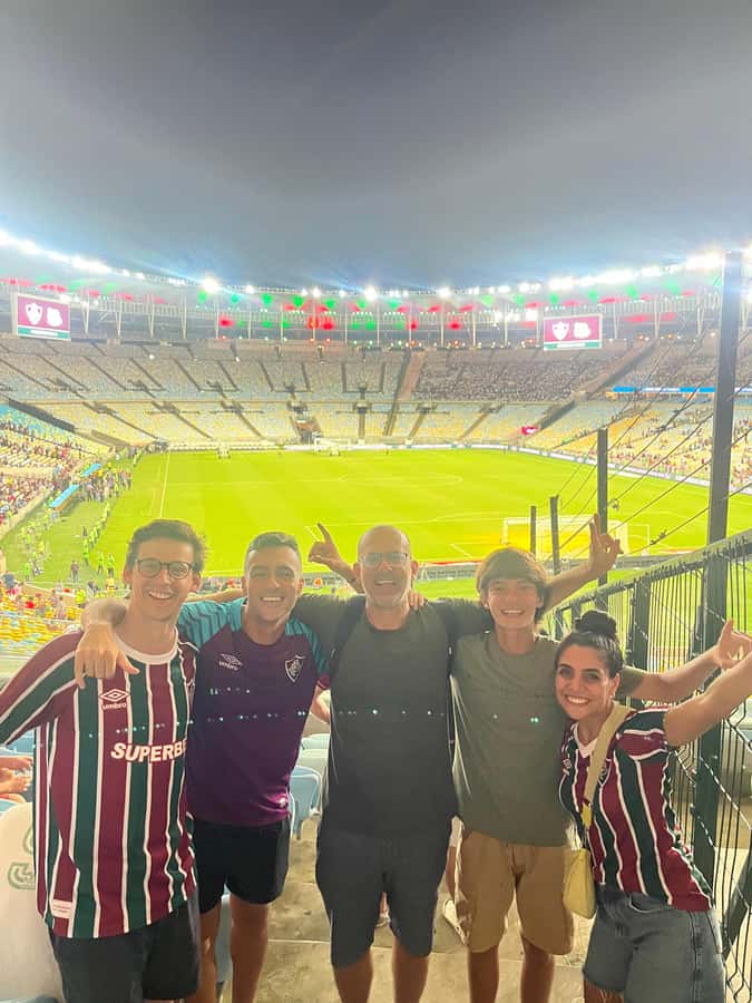 Fluminense Football Match at Maracanã with Local Hosts - What You Learn From Maria Carolina and Patrick That You Would Miss Alone