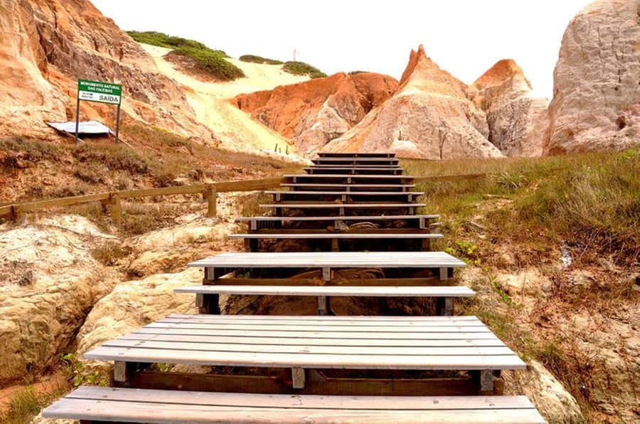 Fortaleza: Tour to Morro Branco and Fontes Beach - From Morro Branco to Fontes: trail time versus vehicle time