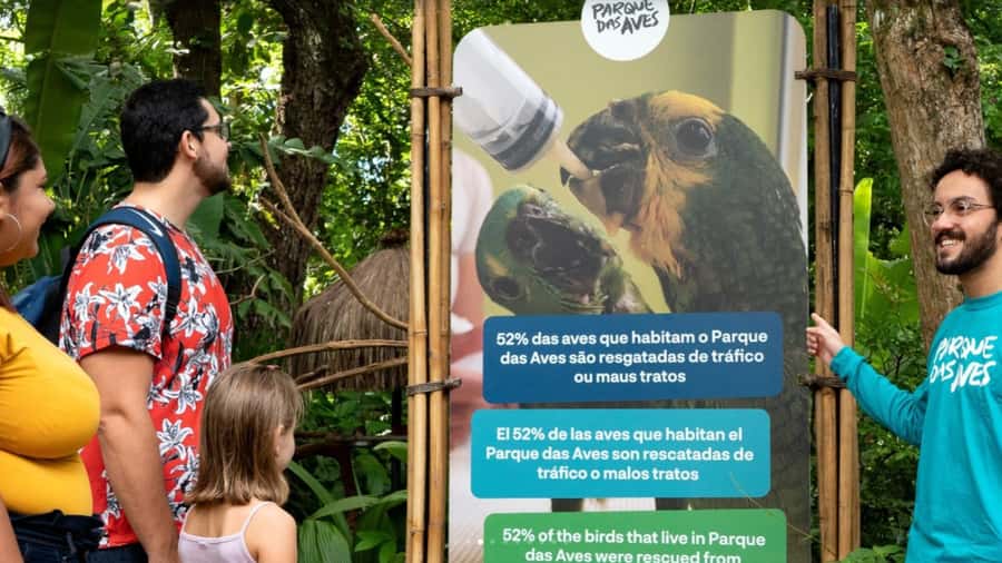 Foz do Iguaçu: Bird Park Tour with Tickets - Backstage Experience: The Bonus That Depends on Availability
