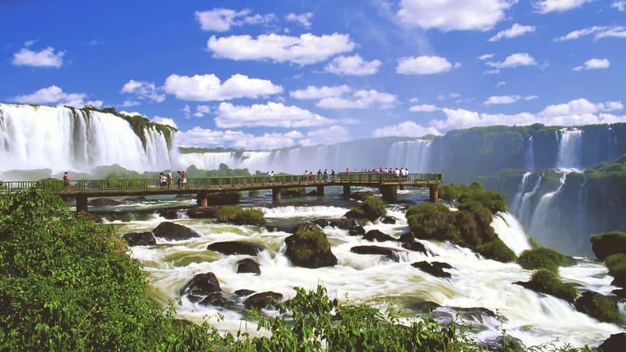 Foz do Iguaçu: Brazilian Side of the Falls - Starting at the Visitors’ Center, then heading out on the 11 km approach
