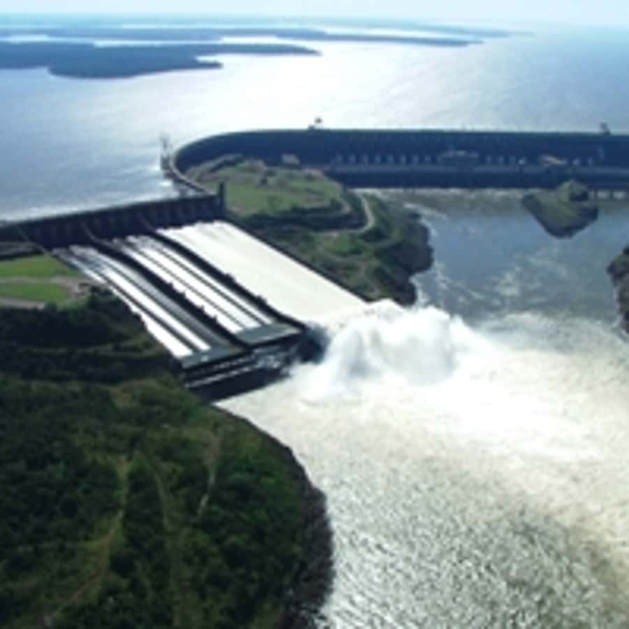 From Argentina: Iguazu Falls Brazil Side & Itaipu Dam - Brazilian Falls viewpoints: the 1,200-meter gateway and panoramic lift
