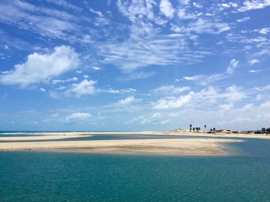 From Fortaleza: Águas Belas Beach Day Trip - Walking the dunes and trails: lagoons, Barra Nova pools, and cliffs