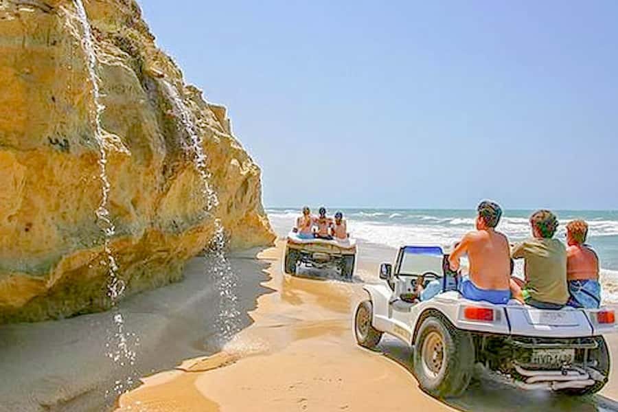 From Fortaleza: Morro Branco, Fontes, & Canoa Quebrada Beach - Fontes Beach in Beberibe: a quick stop that still matters