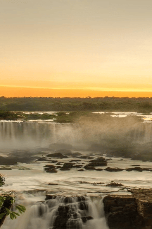 From Foz do Iguaçu: Sunset at the Falls - Photo tips for the orange-sky moments