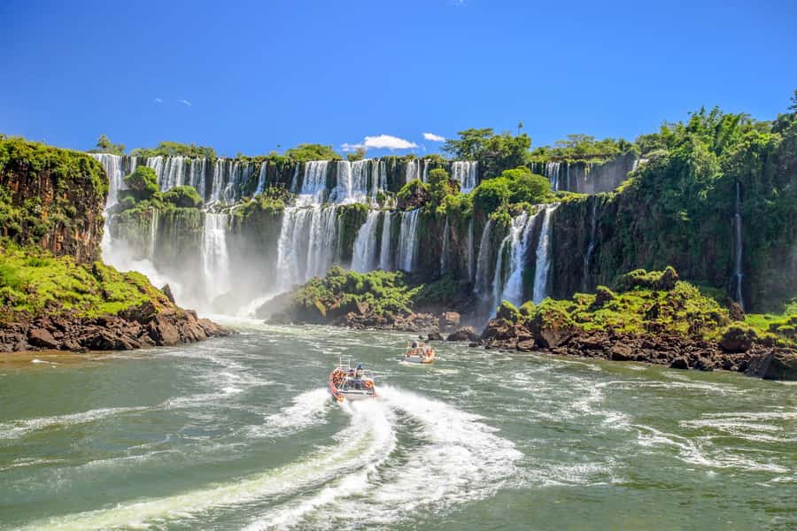 From Foz do Iguazu: Brazil Iguazu Falls & Macuco Safari Boat - What you really get for your money: value check at about $134