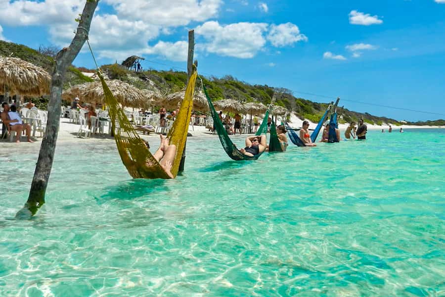 From Jericoacoara: Preá Beach and Paradise Lagoon Tour - Jeri to Preá, hammocks and a different kind of coast day