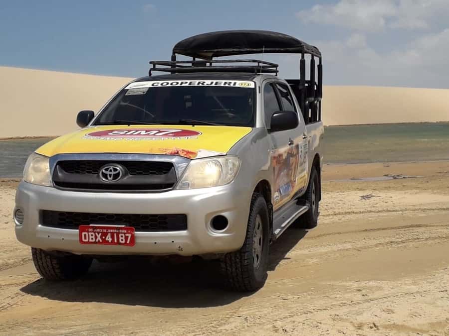 From Jericoacoara: Preá Beach and Paradise Lagoon Tour - The forest walk to Lagoa do Paraíso