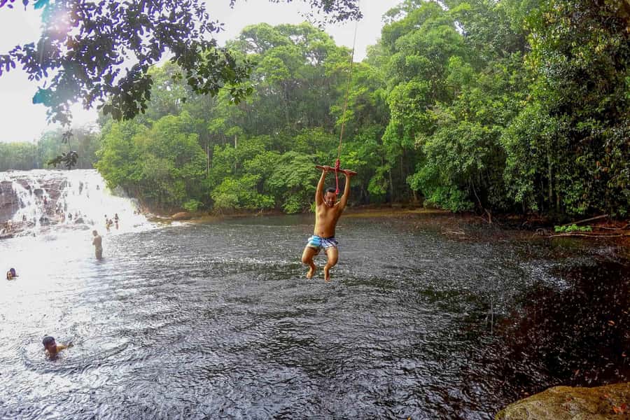 From Manaus: Presidente Figueiredo Waterfalls Daytrip - What to pack: shoes, swimwear, sun protection, and a small bag only