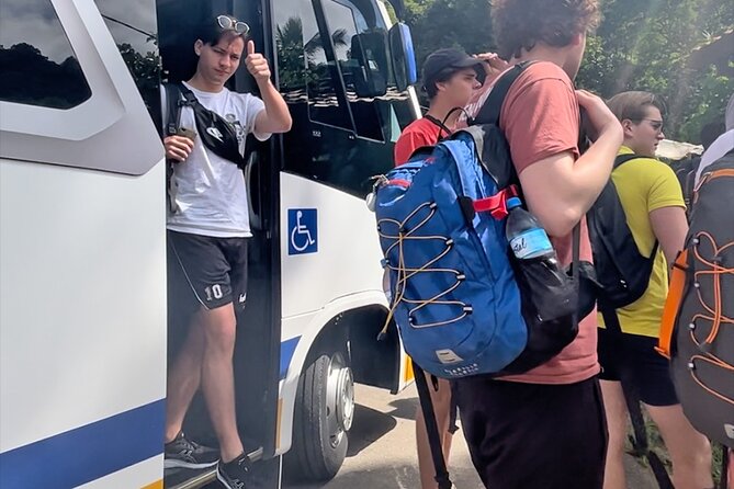 From Paraty: shared transfer to Ilha Grande - Pickup in Paraty: 12:30 hotel access vs 8:30 meeting point