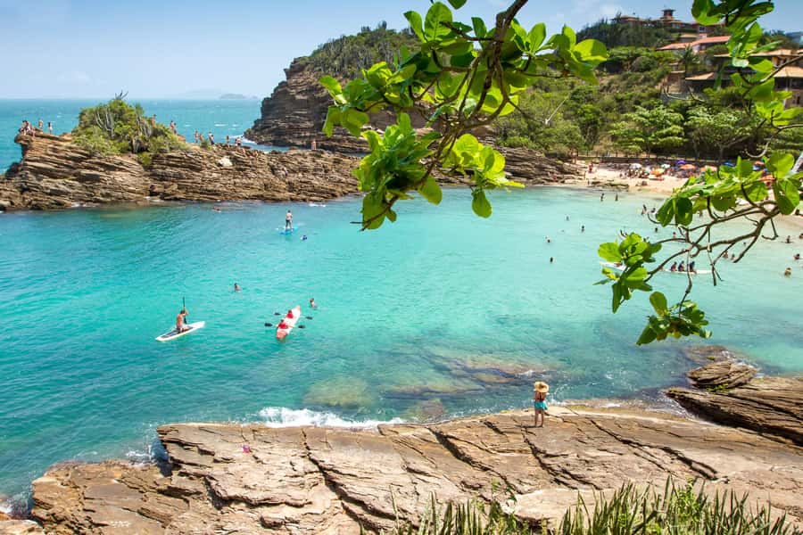 From Rio de Janeiro: Búzios Boat Trip with Lunch - Boarding the Schooner: Swim Stops and the Right Kind of Party Energy