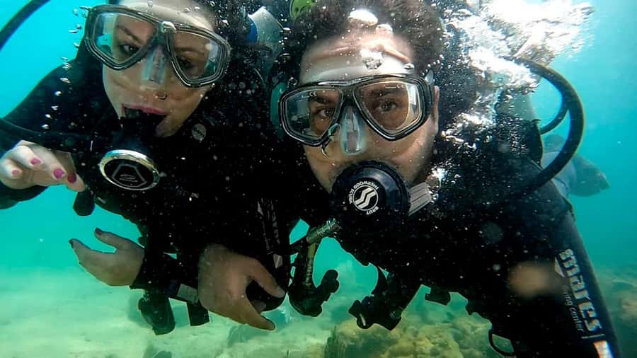 from Rio de Janeiro: Diving in Buzios - João Fernandes Beach briefing, where nerves calm down fast