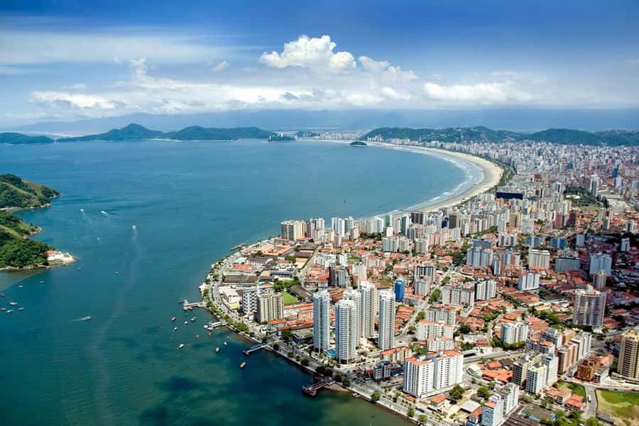From São Paulo: Santos, São Vicente & Guarujá Day Trip - Itararé Beach in São Vicente, then the optional cable car to Itararé Hill
