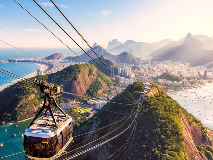 Full-Day City Sightseeing Tour in Rio de Janeiro - Sugarloaf Mountain: cable car plus the best skyline payback for many first-timers