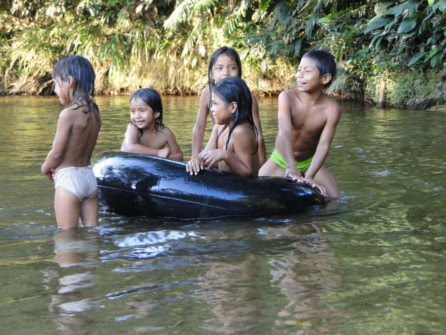 Grand Selva Tours 3 Day Jungle Expedition Ecuador all incl - Day 2: Amazoonico 360, Arajuno tubing or kayaking, then Anaconda Island and caimans