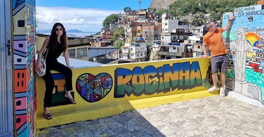 Guided Excursion: Get to Know Rocinha - The first panorama stop: where Rio’s landmarks meet favela views