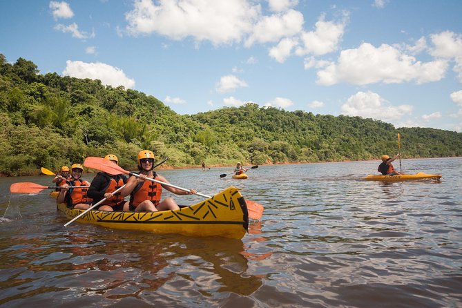 Guided Expedition with Canoeing and Waterfalls in Iguaçu - Waterfall Stop 1: Cachoeira da Toca and a Real Chance to Swim