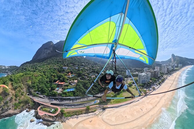 Hang Gliding and Paragliding in Rio de Janeiro - GoPro Front Video, After-Landing Viewing, and Picking Your Keepsakes