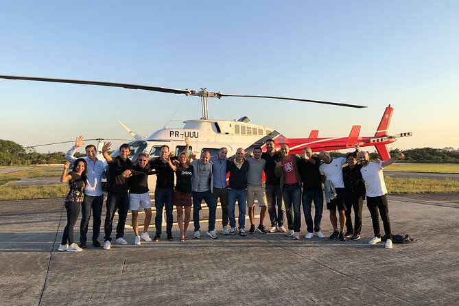 Helicopter Tour in Rio de Janeiro - 20 minutes - Lagoon views in the south, pedal boats, and a calmer angle of Rio