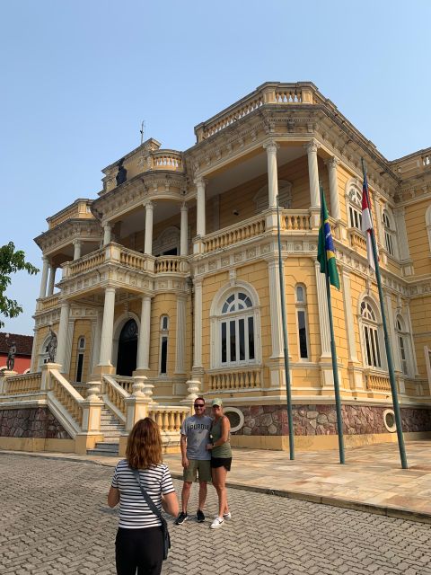 Historic City Tour Manaus by car with 3 stops. - How the 3-hour format actually plays out