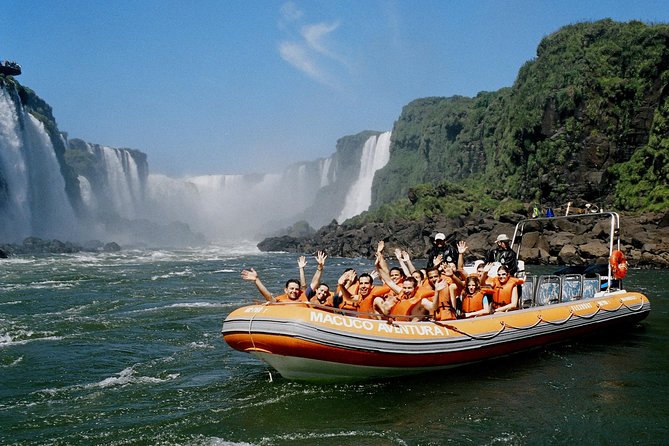 Iguassu Falls Combo Tour: Visit to the Brazilian side and Waterfall Boat Ride - The Wet Boat Ride: Three Musketeers and Devil’s Throat Up Close