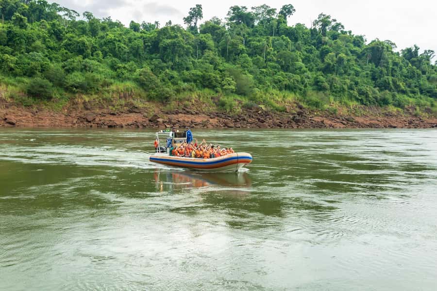 Iguassu Falls: Guided Tour & Macuco Safari on Pontoon Boats - Floriano Falls and the panoramic elevator to the top