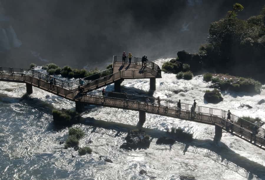 Iguassu Falls: Guided Tour & Macuco Safari on Pontoon Boats - Getting oriented at the visitor center and the 11-kilometer approach