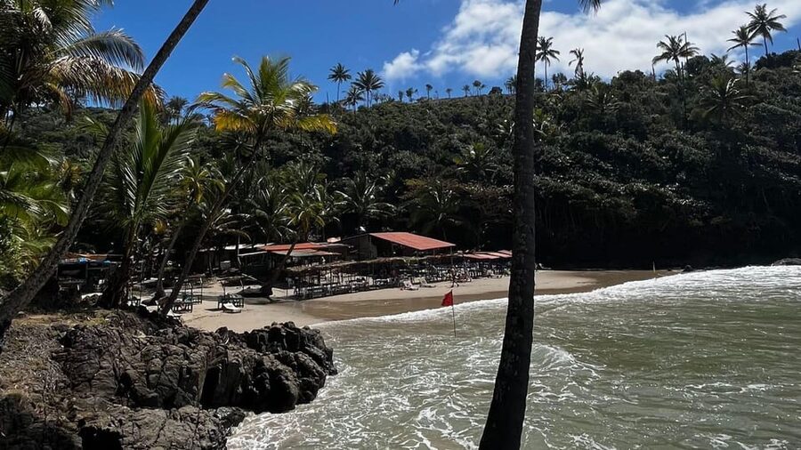 Itacare: 4 Beaches Trail and Tijuipe Waterfall - The big picture: 4 beaches plus Cachoeira do Tijuípe in one go