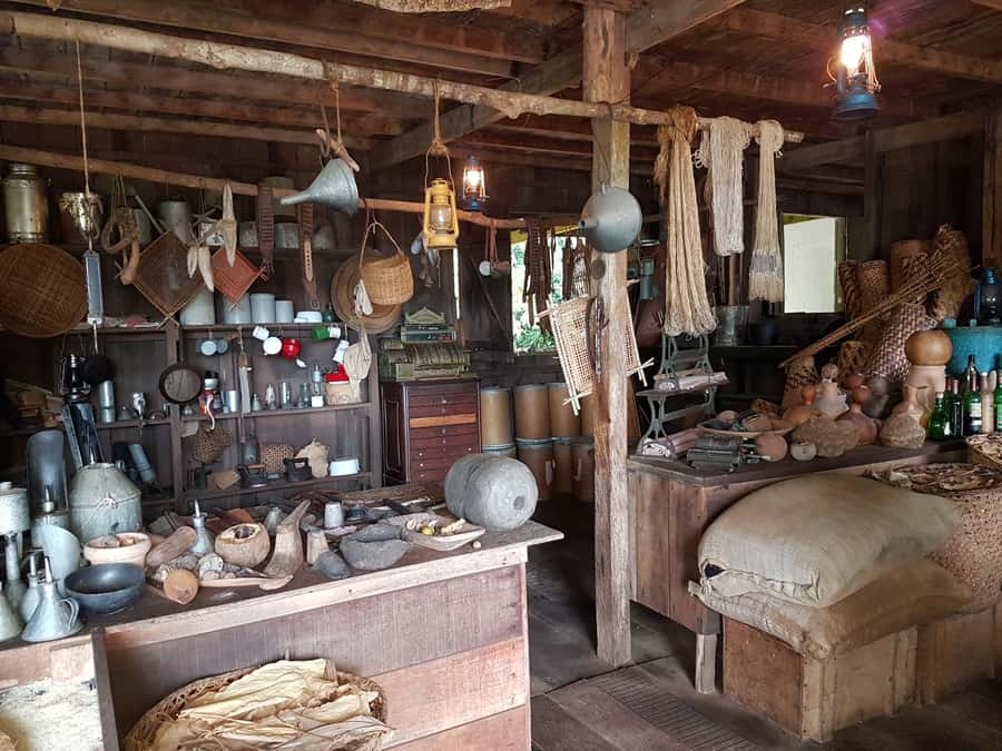 Manaus: Museu do Seringal Rubber Museum - Employee houses: life during the rubber extraction era