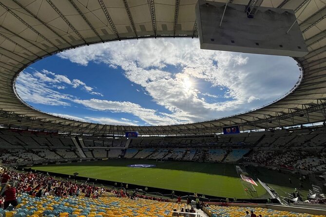 Maracanã Matchday Tour - Ticket + Guide + Transfer - Inside the stadium: standing with fans, not watching from the edge