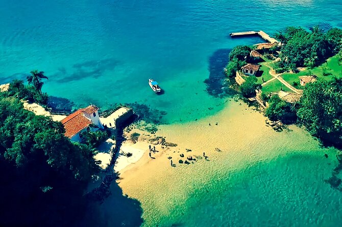 Paradise Islands in Angra dos Reis Private Boat Route - Pier Santa Luzia at 11:00am, and how to plan your morning