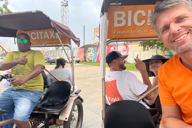 Pedicab Tour of the Historical City Centre in Rio De Janeiro - Cinelândia to Lapa, the staircase and aqueduct you cannot miss