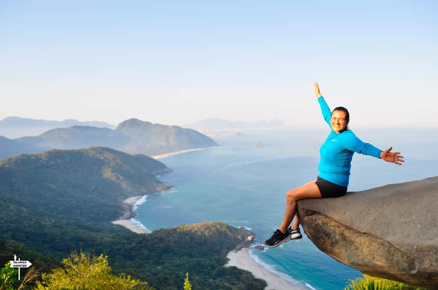 Pedra do Telégrafo Rio de Janeiro + Transfer - Top moments: Pedra do Pontal, Pedra da Gávea, and the coast opening up