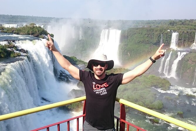 Private Day Tour, both Argentina & Brazil Iguazú Falls - Stop 2, Brazil side: a guided hike with viewpoint variety